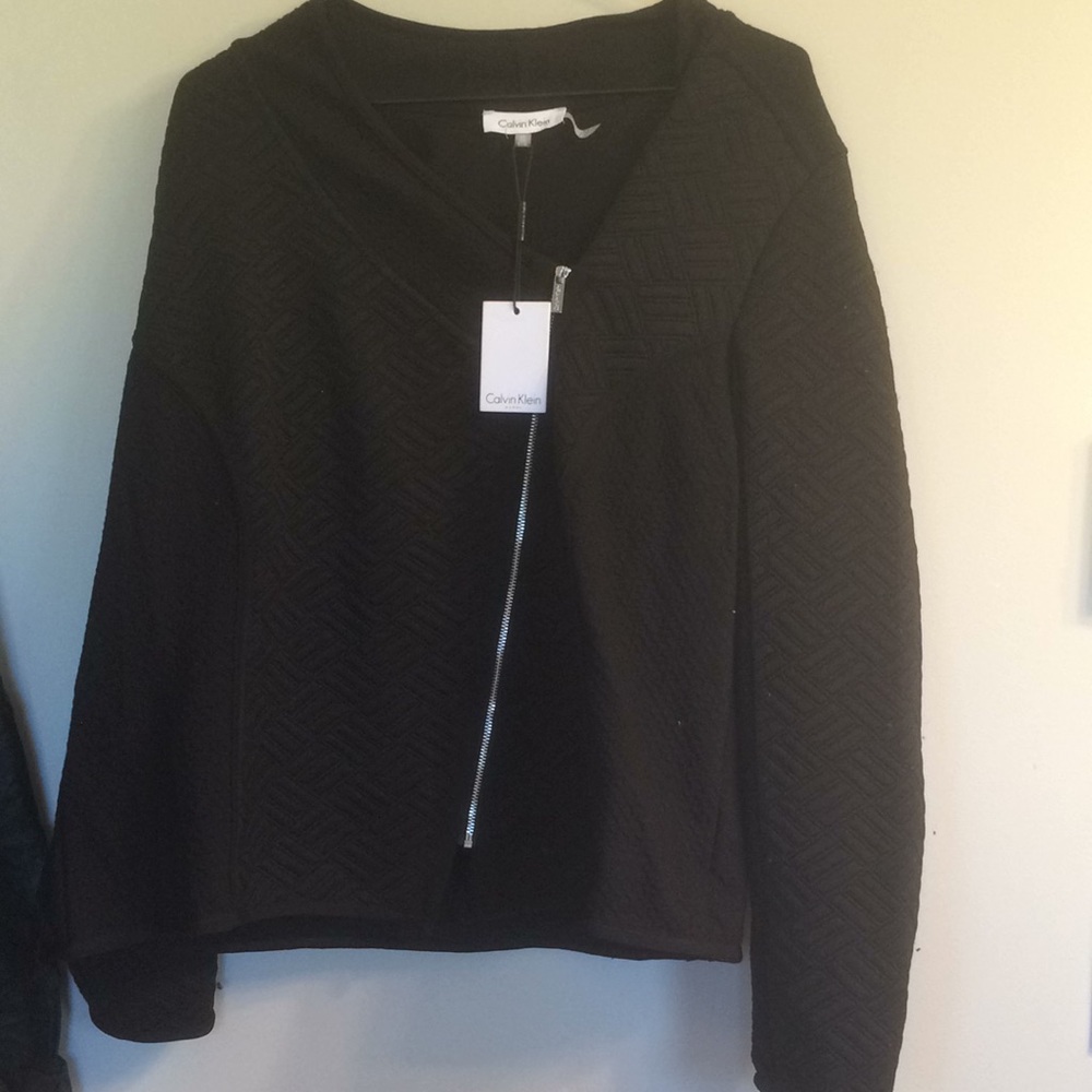 Calvin Klein Black ZIP up Blazer